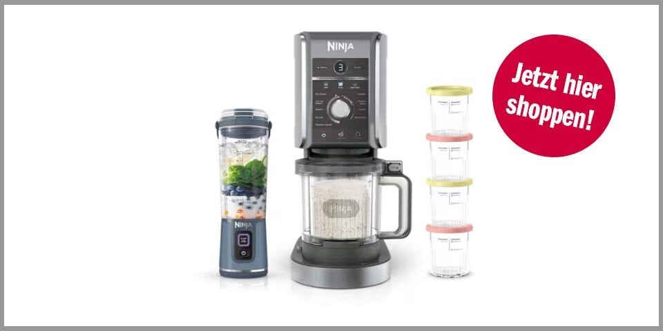 Shopping Channel Ninja Angebote Ninja Creami Deluxe inklusive Ninja Blast Standmixer