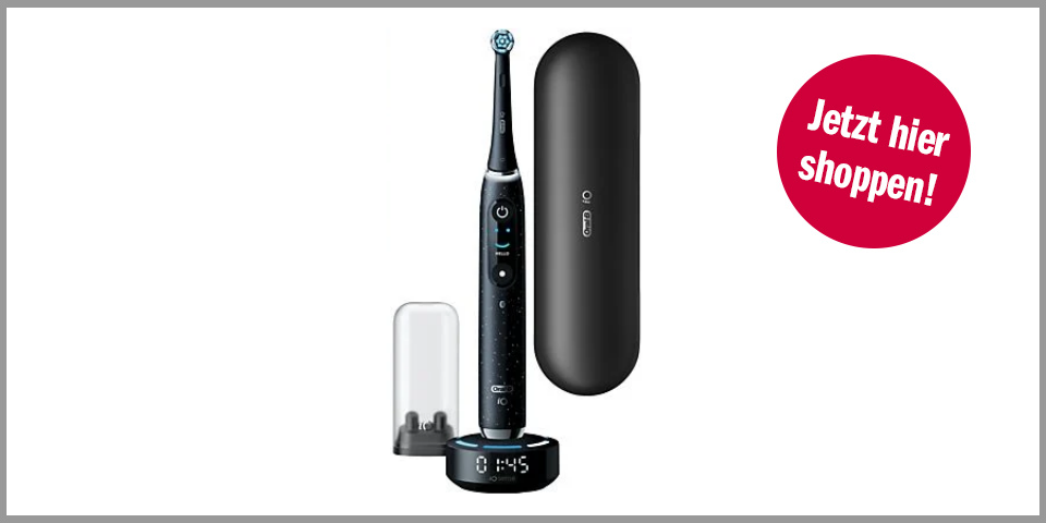 Shopping Channel Zahnbürsten 12_15 Oral-B iO Series 10 Elektrische Zahnbürste mit Reiseetui