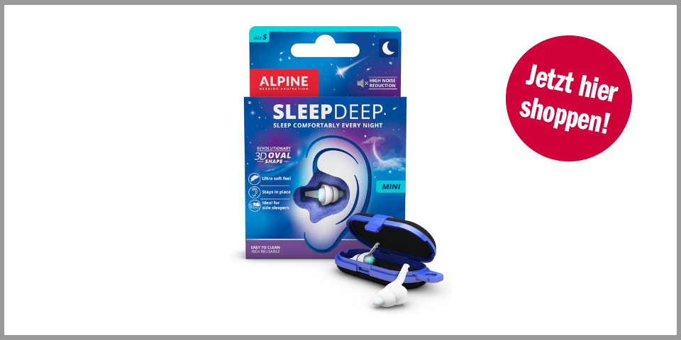 Alpine SleepDeep Orstöpsel – für 5,07 Euro bei Amazon* 
