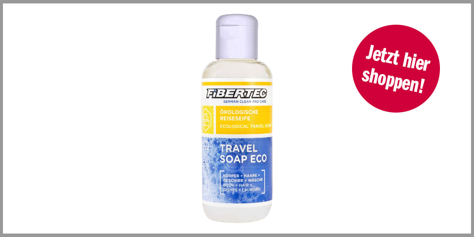 Fibertec Travel Soap Eco (100 Milliliter) – für 7,01 Euro bei Amazon* 
