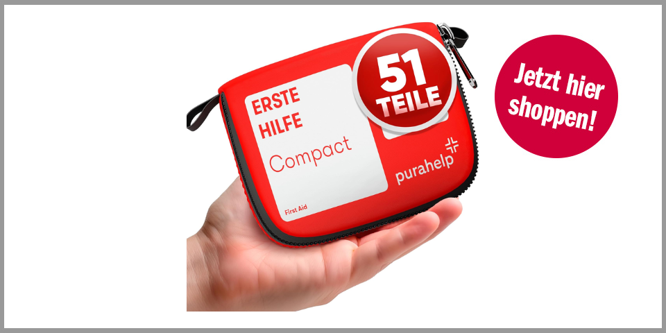 Purahelp Mini-Erste-Hilfe-Set (52 Teile) – für 8,04 Euro bei Amazon* 