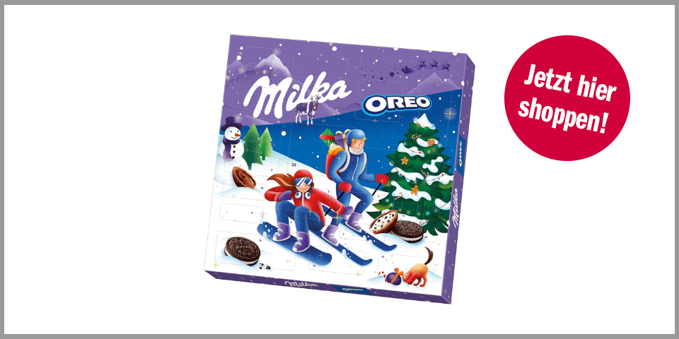 Shopping Channel Schokolade 1225 Milka & Oreo Adventskalender
