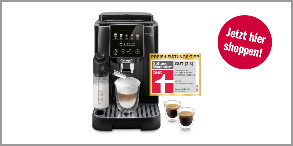 Shopping Channel Singles Day De'Longhi Magnifica Start ECAM220.91.B Kaffeevollautomat