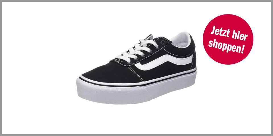 Shopping Channel Singles Day Vans Damen Ward Platform Sneaker (Größe 38)