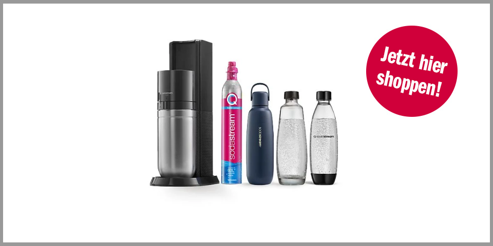 Shopping Channel Singles Day SodaStream Duo Allround Pack mit drei Flaschen