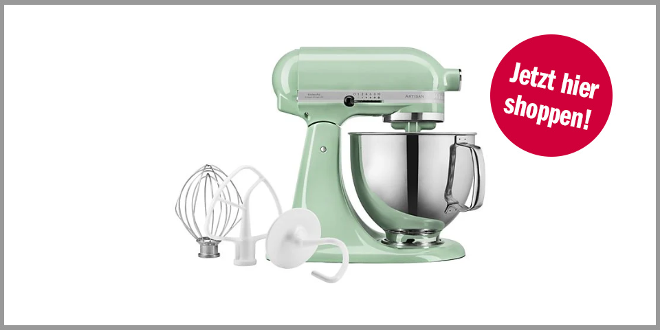 Shopping Channel Singles Day Kitchen Aid 5KSM125EPT Artisan Küchenmaschine