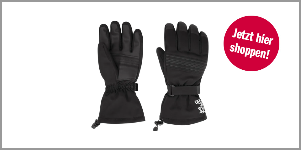 Shopping Channel Ski Zubehör Jack Wolfskin Insulated Ski Gloves Skihandschuhe