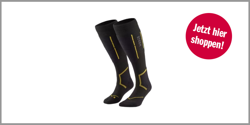 Shopping Channel Ski Zubehör Wedze Skistrümpfe für Erwachsene mit Merinowolle