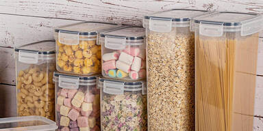 Mehr Ordnung in der K&uuml;che: Dieses gro&szlig;e Vorratsdosen Set kostet nur 30 Euro!