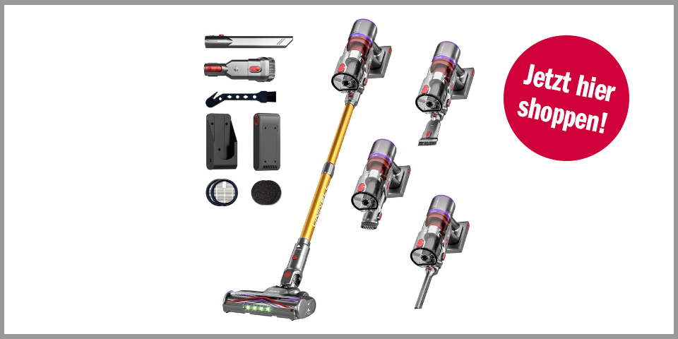 Shopping Channel Deal Dyson Alternativen Uninell Home UV5 Akku-Staubsauger