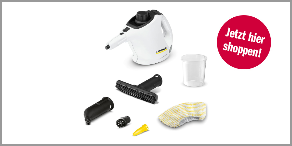 Shopping Channel Deal Dampfreiniger Kärcher Dampfreiniger SC 1 mit Zubehör