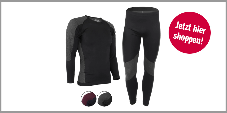 Herren-Funktionsunterwäsche im Set – für 22,99 Euro bei Ebay* 