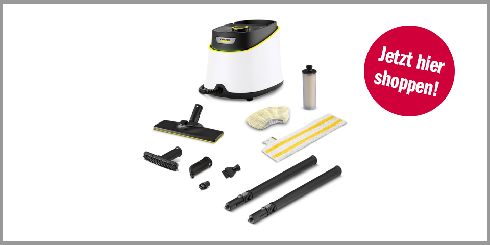 Shopping Channel Deal Dampfreiniger Kärcher Dampfreiniger SC 3 Deluxe mit Zubehör