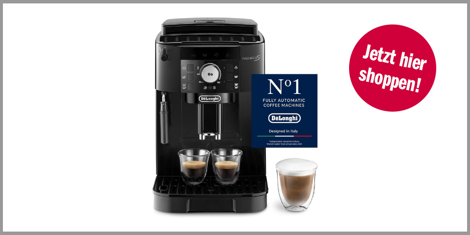 Shopping Channel Kaffee-Vollautomaten De'Longhi Magnifica S ECAM11.112.B, Kaffeevollautomat