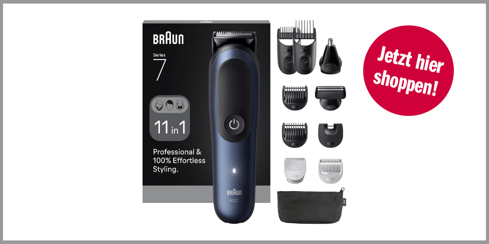 Shopping Channel Deal Braun All-in-One Trimmer-Set 7 AIO7540
