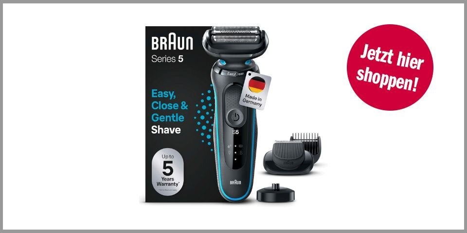 Shopping Channel Philips Shaver Braun Series 5 51-M4500cs