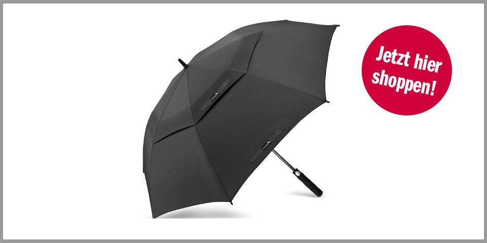 Shopping Channel Deal Regenschirm Zomake XXL-Regenschirm