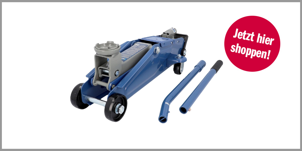 Shopping Channel Reifenwechsel Cartrend Hydraulischer Rangierwagenheber