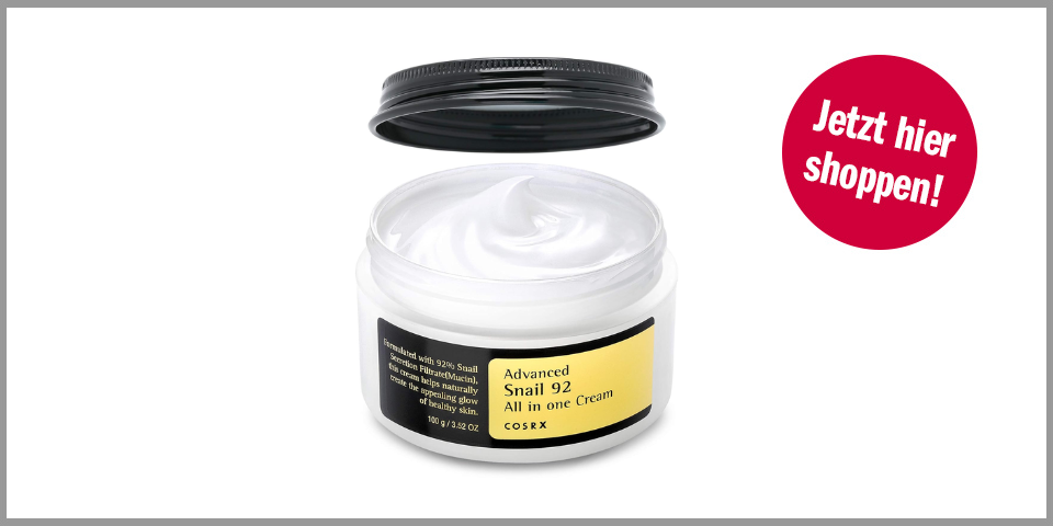 Cosrx Advanced Snail 96 92 All in One Cream – für 18,65 Euro bei Amazon* 