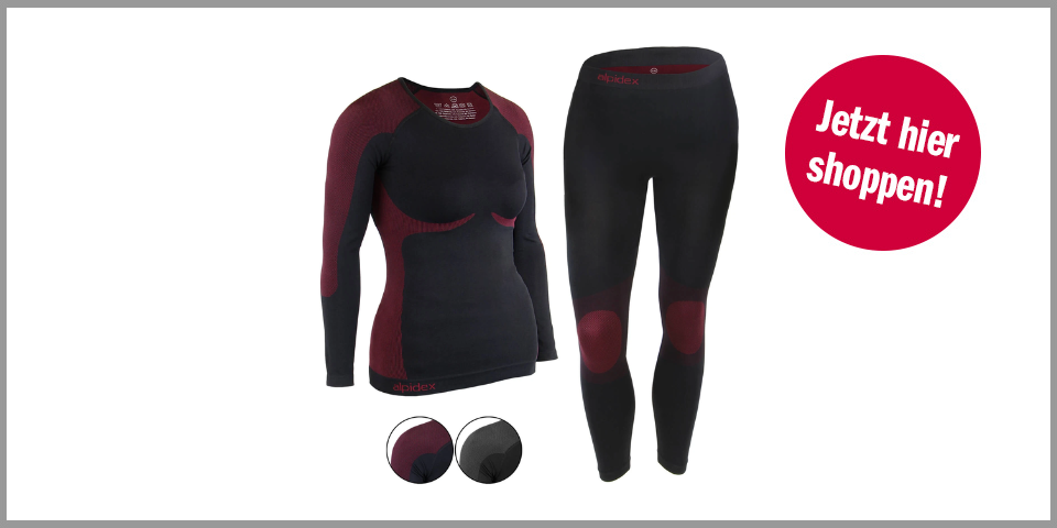 Damen-Funktionsunterwäsche im Set – für 22,99 Euro bei Ebay* 