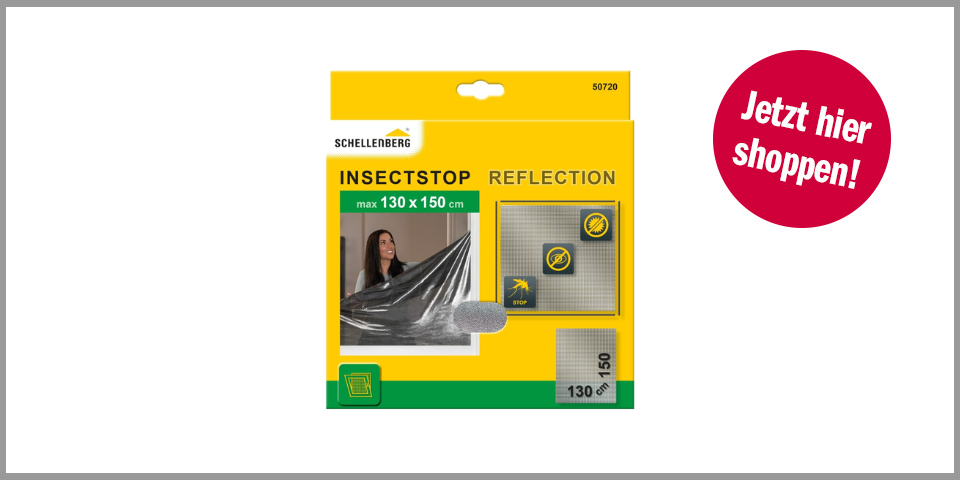 Shopping Channel Fliegengitter Schellenberg reflektierendes Fliegengitter
