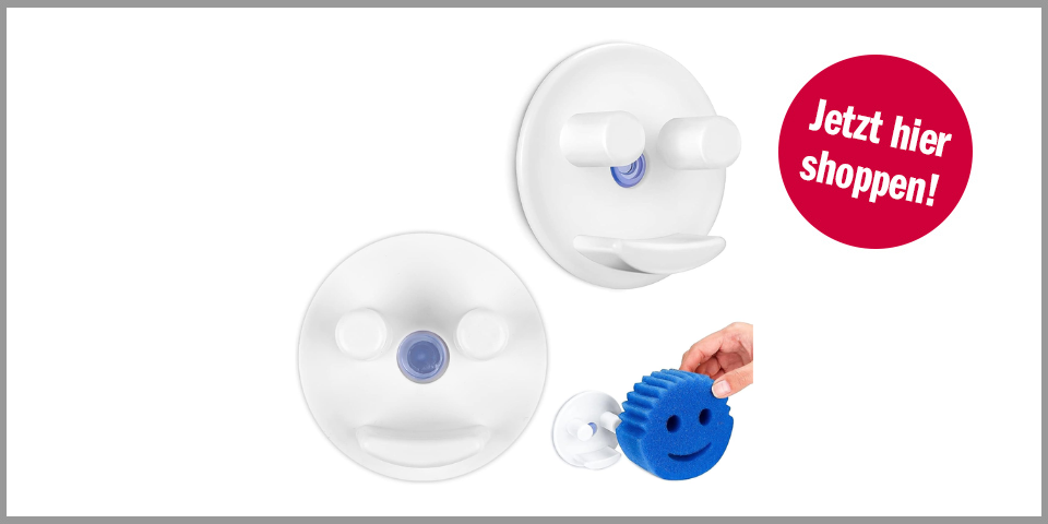 Encuryna Halterung für Scrub Daddy – für 5,69 Euro bei Amazon* 