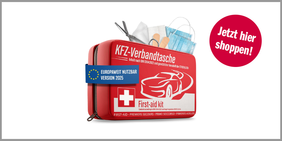 Shopping Channel 10 Amazon Angebote Heldenwerk Kfz-Verbandstasche nach aktueller Norm 2025