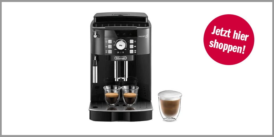 Shopping Channel Black Month De’Longhi ECAM 21.117 B Magnifica S Kaffeevollautomat