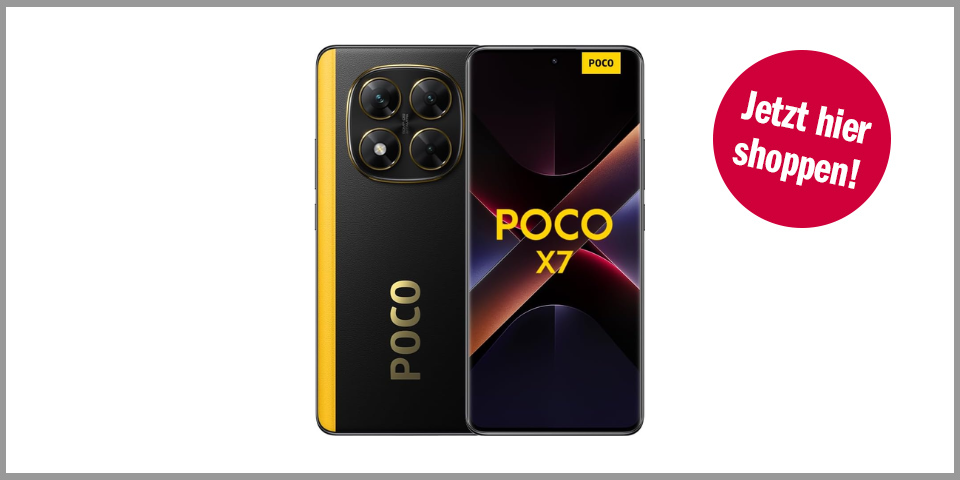 Shopping Channel Smartphones 250 Euro Xiaomi Poco X7 (256 GB, Schwarz)
