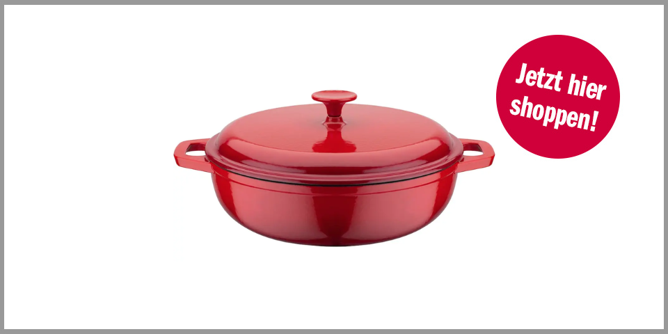 GSW Schmortopf Red Shadow mit Dunstzapfen – für 59,99 Euro bei Otto* 
