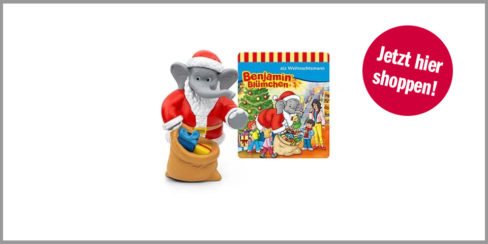Shopping Channel Media Markt Herbst 25 Tonies Hörfigur Benjamin Blümchen als Weihnachtsmann