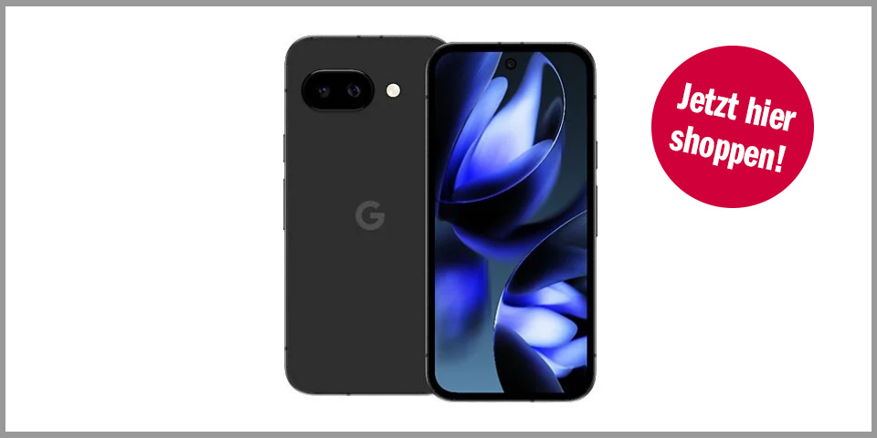 Google Pixel 9a (128GB) – für 499,00 Euro bei Media Markt* 