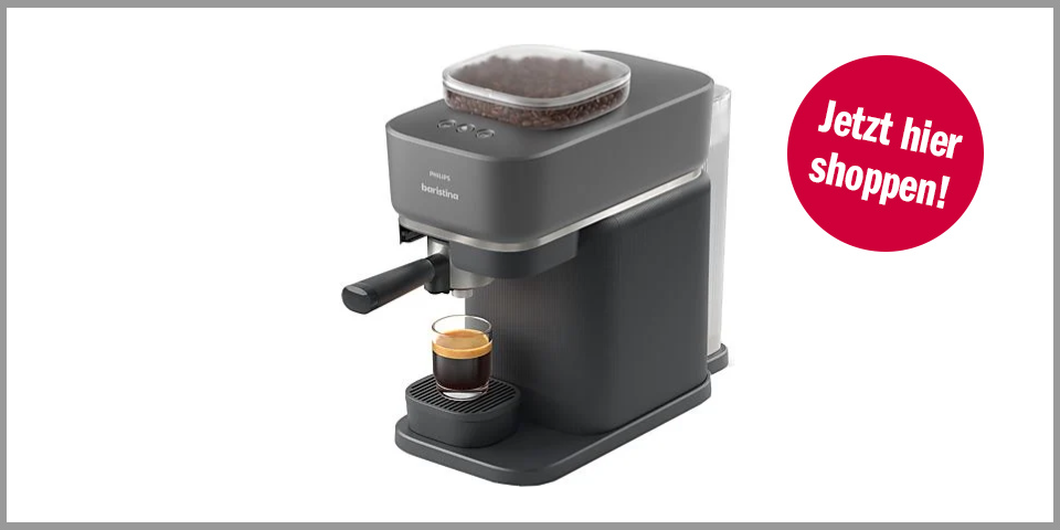 Shopping Channel Media Markt Philips BAR300/60 Baristina Espressomaschine