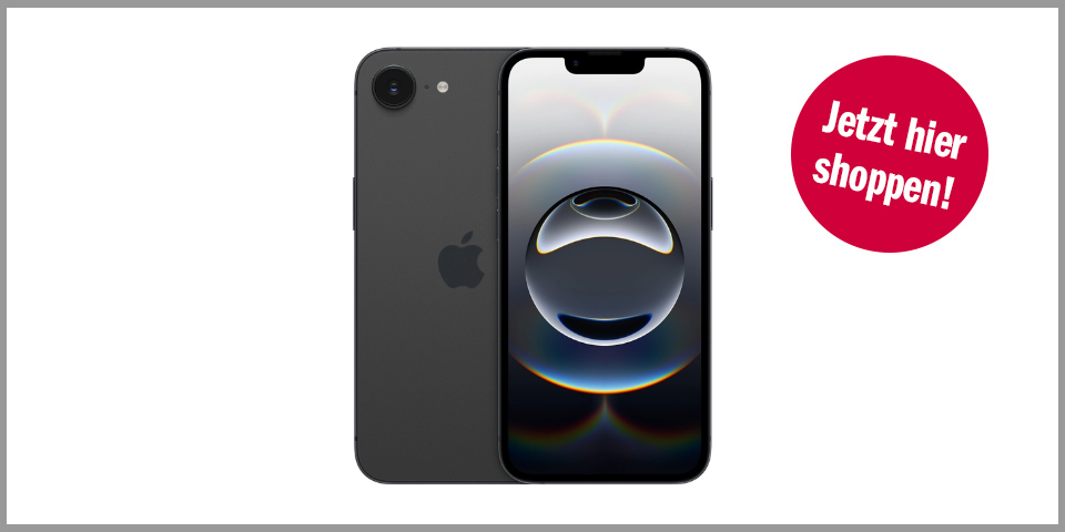 Apple iPhone 16e (128 GB) – für 559,00 Euro bei Ebay* 