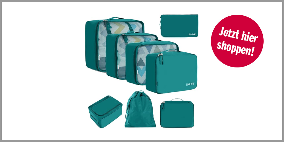 Shopping Channel 10 Amazon Angebote Bagail Packwürfel (Achter-Set)