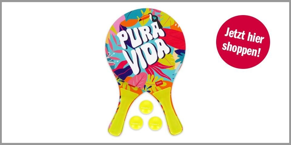 Shopping Channel Legami Beachschläger-Set