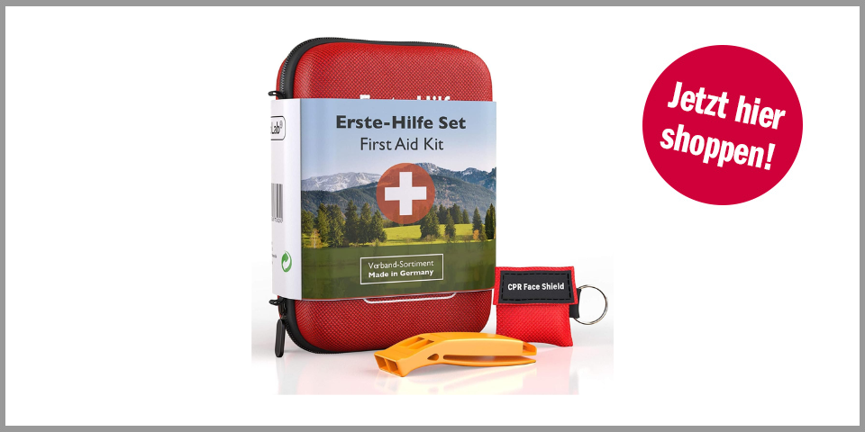 GoLab Erste-Hilfe-Set Outdoor – für 26,21 Euro bei Amazon* 
