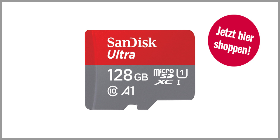 Shopping Channel 10 Amazon Angebote SanDisk Ultra Android microSDXC (128 Gigabyte)