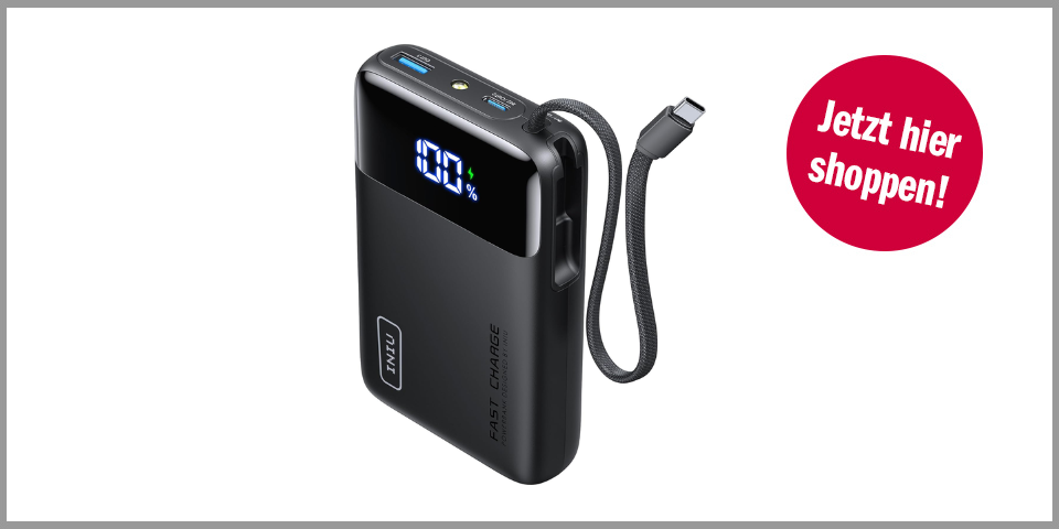 Shopping Channel Black Month Iniu Powerbank mit 45 Watt