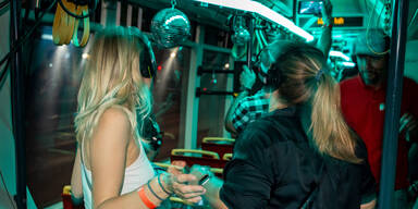 Wiener Linien Silent Disco Bim