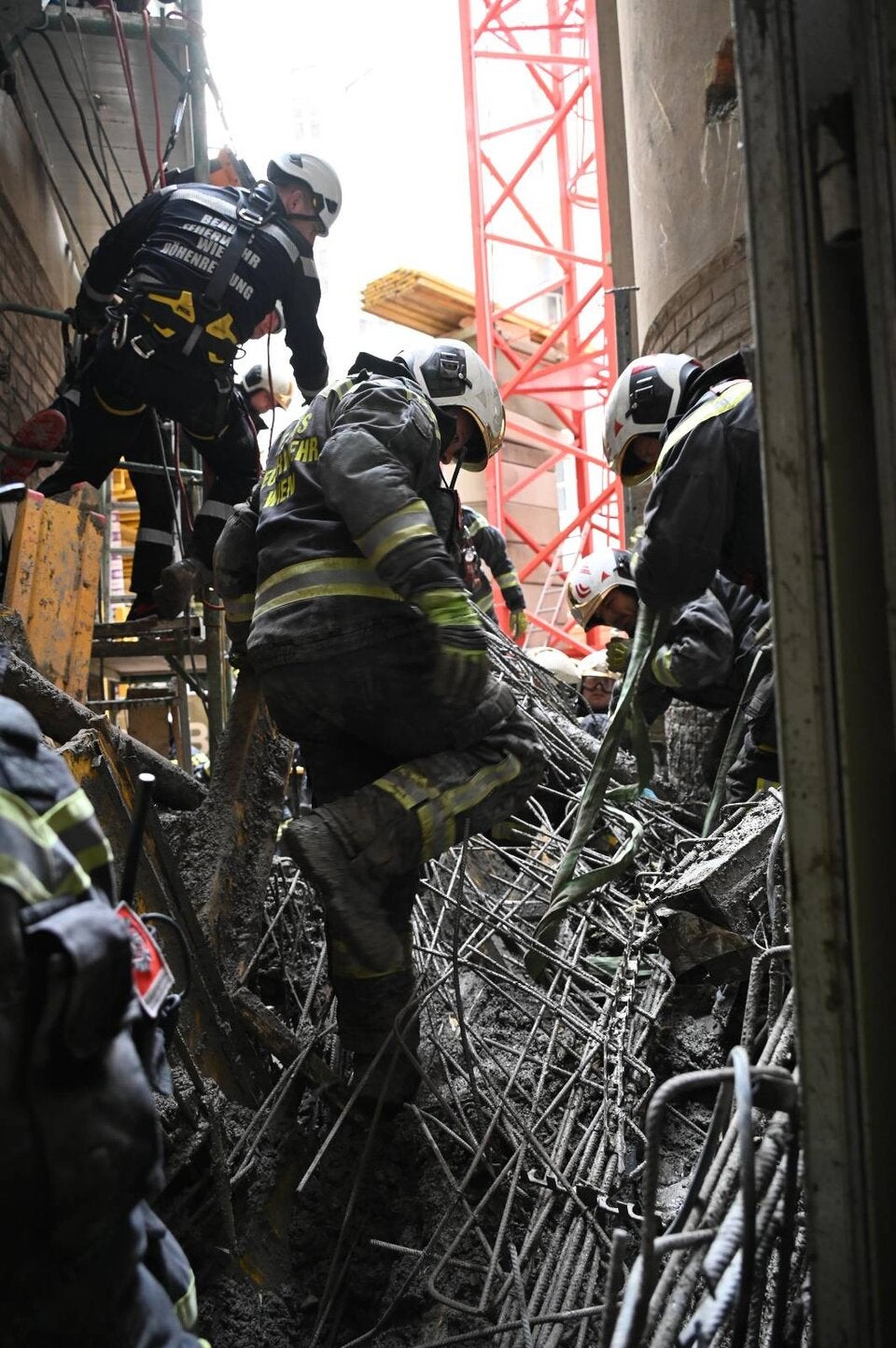 Porzellangasse Alsergrund einsturz