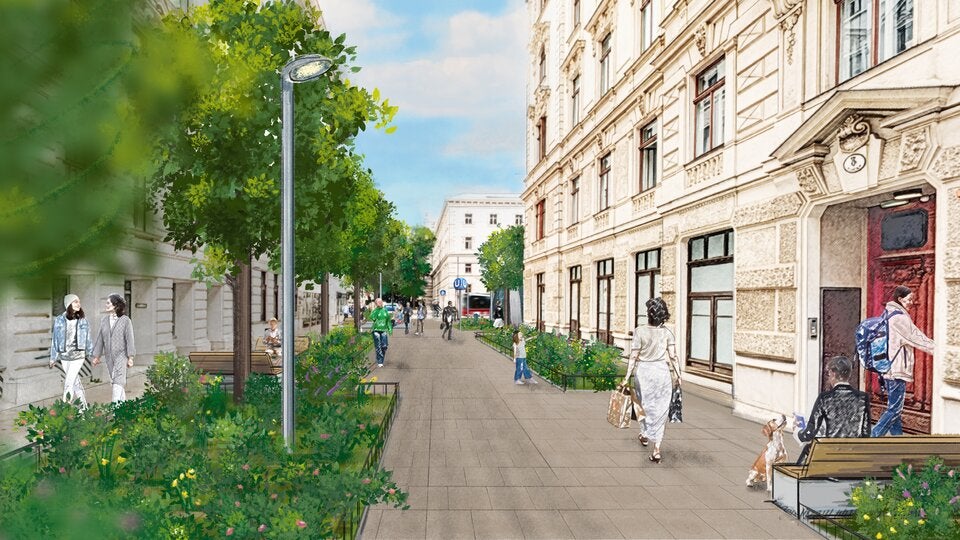 Neuer U5-Hotspot: Frankhplatz bekommt XXL-Begrünung