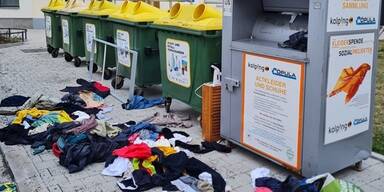 Altkleidecontainerverbot in Wien beschlossen