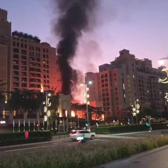 Raketen aus dem Iran treffen Dubai