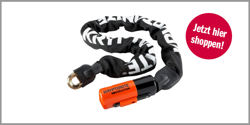 Shopping CH Fahrrad Gadgets Kryptonite Evolution 1090 Kettenschloss