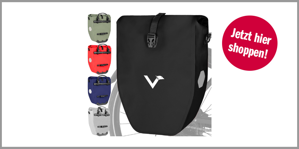 Shoppiing CH Fahrrad Gadgets Valkental Gepäckträgertasche