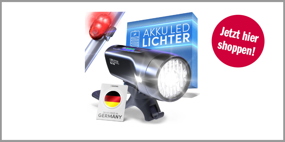Shoppiing CH Fahrrad Gadgets Büchel BLC 720 Fahrradlichter-Set