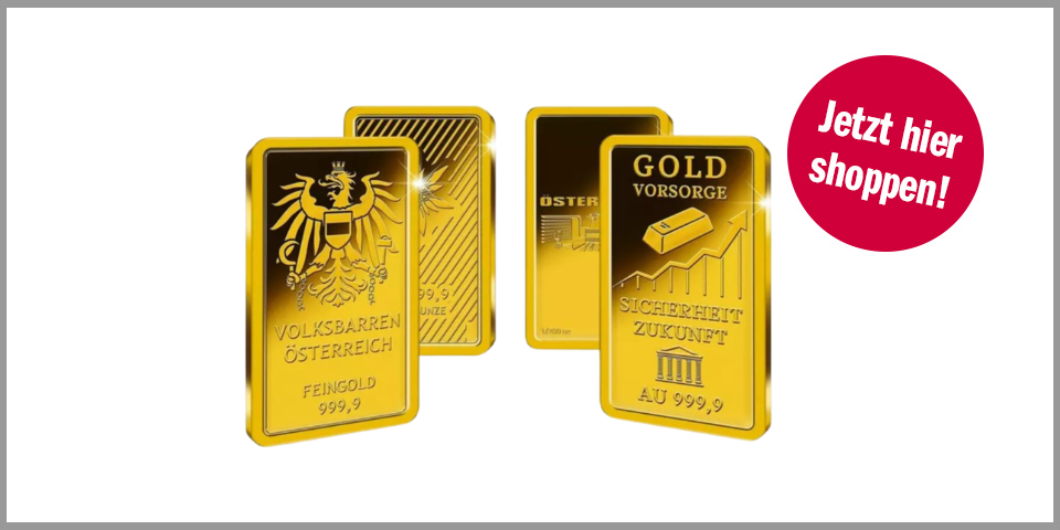 Shopping CH Goldbarren Barren-Set 