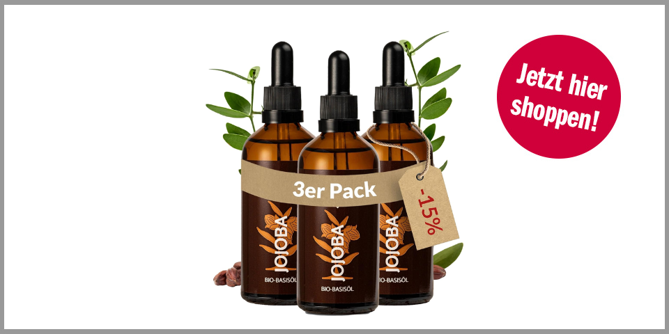 Shopping Channel Jojobaöl Heldengrün Jojobaöl (3x 100 Milliliter)