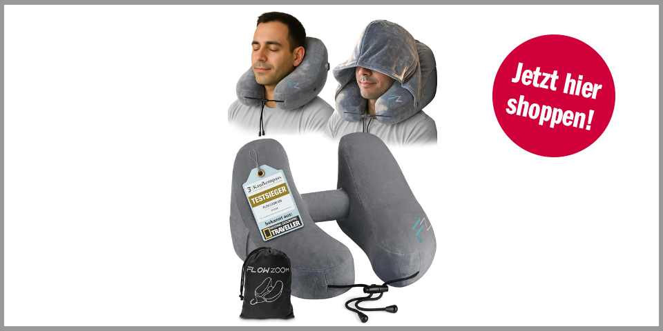 Shopping Channel Nackenkissen Flowzoom Air Nackenkissen